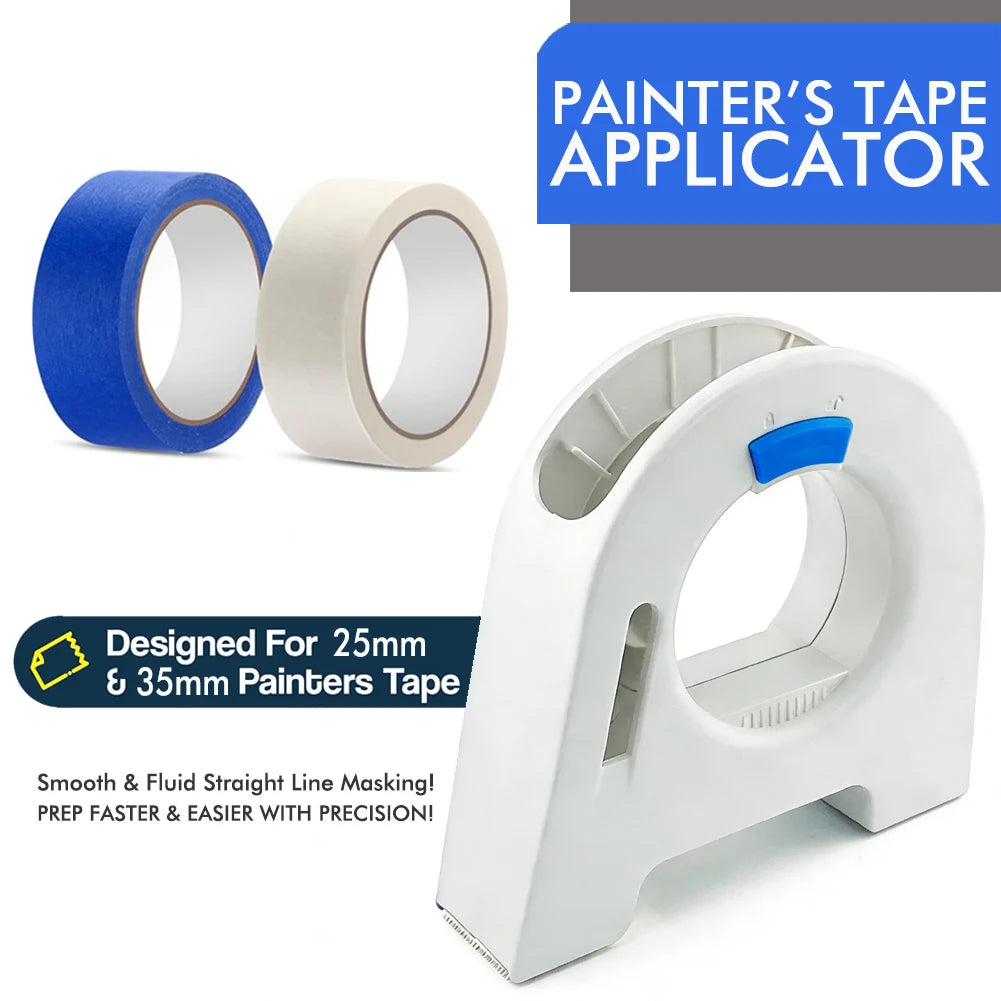 Painters Tape Applicator Windows Door Frame Trim Masking Tape Dispenser for Construction Site Grout Sealing Home Renovation Tool
