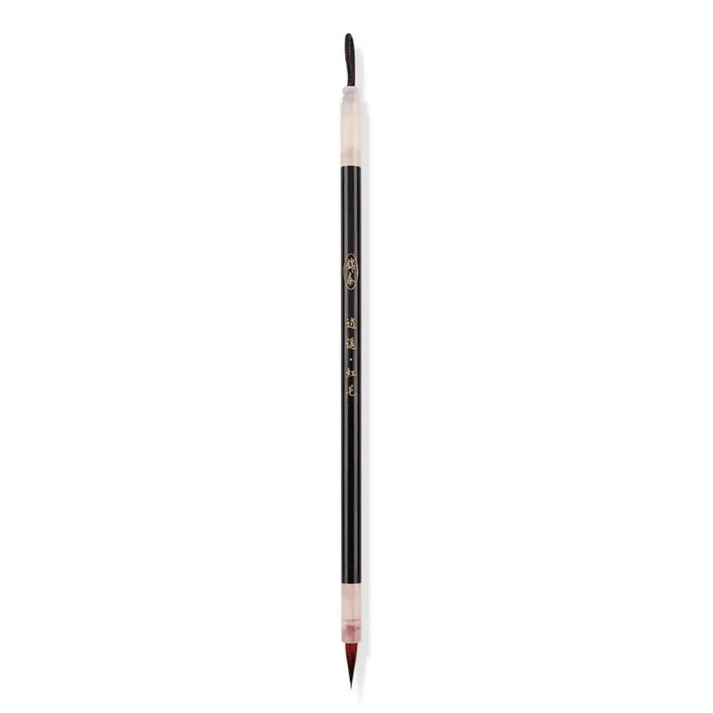 Traditional Chinese Calligraphy Brush Oil Watercolor Wolf Hair Scriptures Writing Brush Wood Oil Painting Art Paint Brush