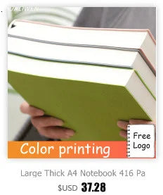 Translucent Frosted Notebook Inner Core Planner Binder Accessories Diary Stationery School Supplies A5 B5