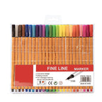 10 color/18 color/24 Color Fine Line Pen Set Waterproof Marking Pen Essential For Students Draw Note Sketch Office Supplies Gift