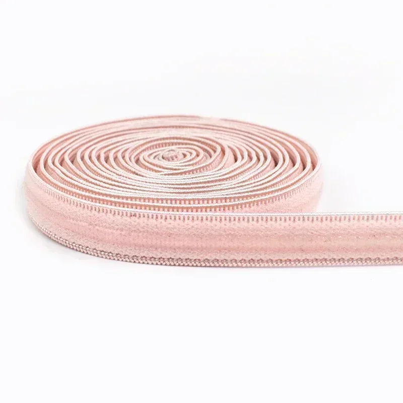 5/10/20M Non-slip Elastic Band 10mm Stretch Silicone Rubber Bands for Bra Underwear Strap Belt Tapes Sewing Trimming Accessory