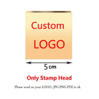 Custom Pottery Stamp for Clay Stamps Personalized Logo & Design Maker,Perfect for Ceramics Logo Design Seal (2.5cm- 5cm)