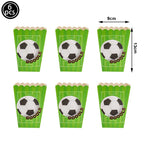 1pc Soccer Plastic Tablecloth Birthday Soccer Day for Soccer Birthday Decoration Disposable Party Soccer Table Cover Tableware