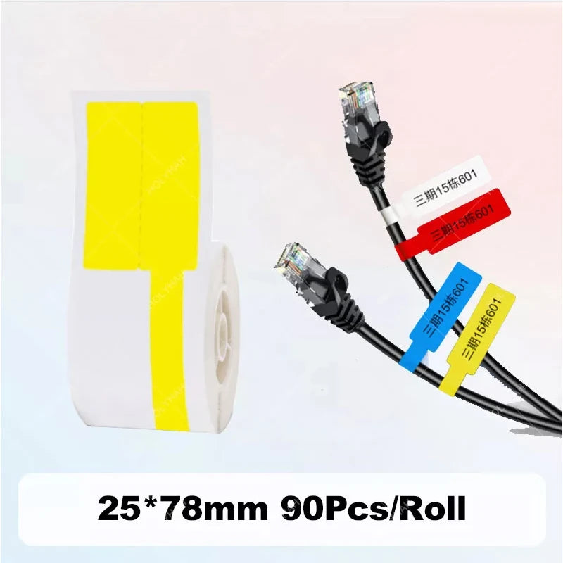NIIMBOT D101 Label Paper No Ink Label Maker Thermal Price Date Clothing Sort Sticker Waterproof Tags for Home Office Shop Use