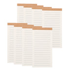 4/8Pcs Portable Field Notes Small Notepads 50Sheet Pocket Notebooks Memo Book to Do List Organizer Planner Daily for Work Office