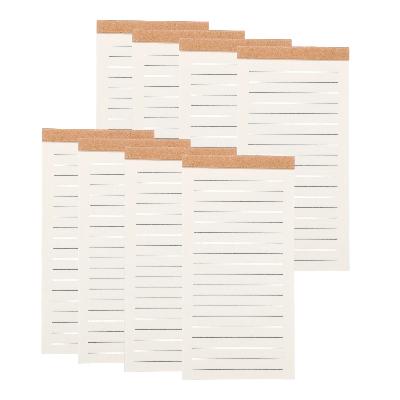 4/8Pcs Portable Field Notes Small Notepads 50Sheet Pocket Notebooks Memo Book to Do List Organizer Planner Daily for Work Office