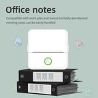 Mini Portabl Printer Inkless Sticker Maker, Free Cut Small Pocket Printer, Portable Thermal Printer for Photo Journal Notes Memo