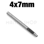 1pc 4mm/5mm Width Leather Oval Shape Hole Punch Steel Craft Hollow Hole Punch Leather Tools Leather Belt Hole Punch DIY Tools