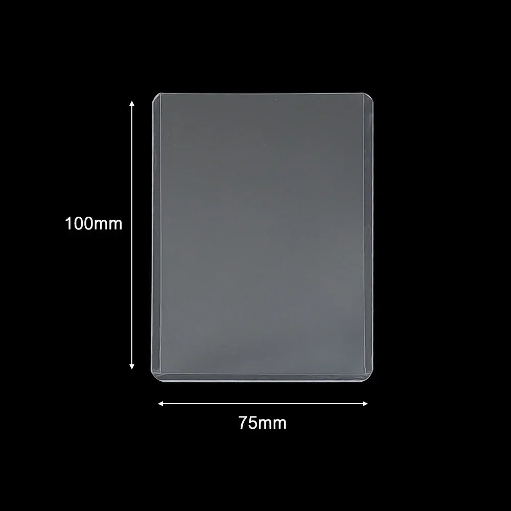 1-50Pcs 35PT Transparent Card Sleeve Clear Trading Card Holder Idol Photo Game Card Holders Cover