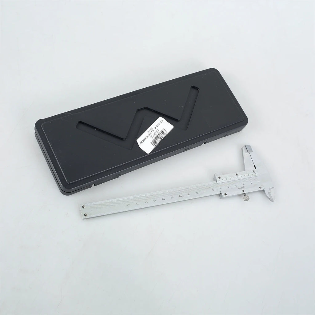 150MM 0-6" Marking Vernier Caliper High Accuracy Micrometer Stainless Steel Gauge Measuring Instrument Tools with Protective Box