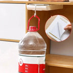 1pc White SelfAdhesive Storage Drawer Box Makeup Pencil Tray Desk Hidden Under Desk Stand Self-adhesive Under-drawer Storage Box