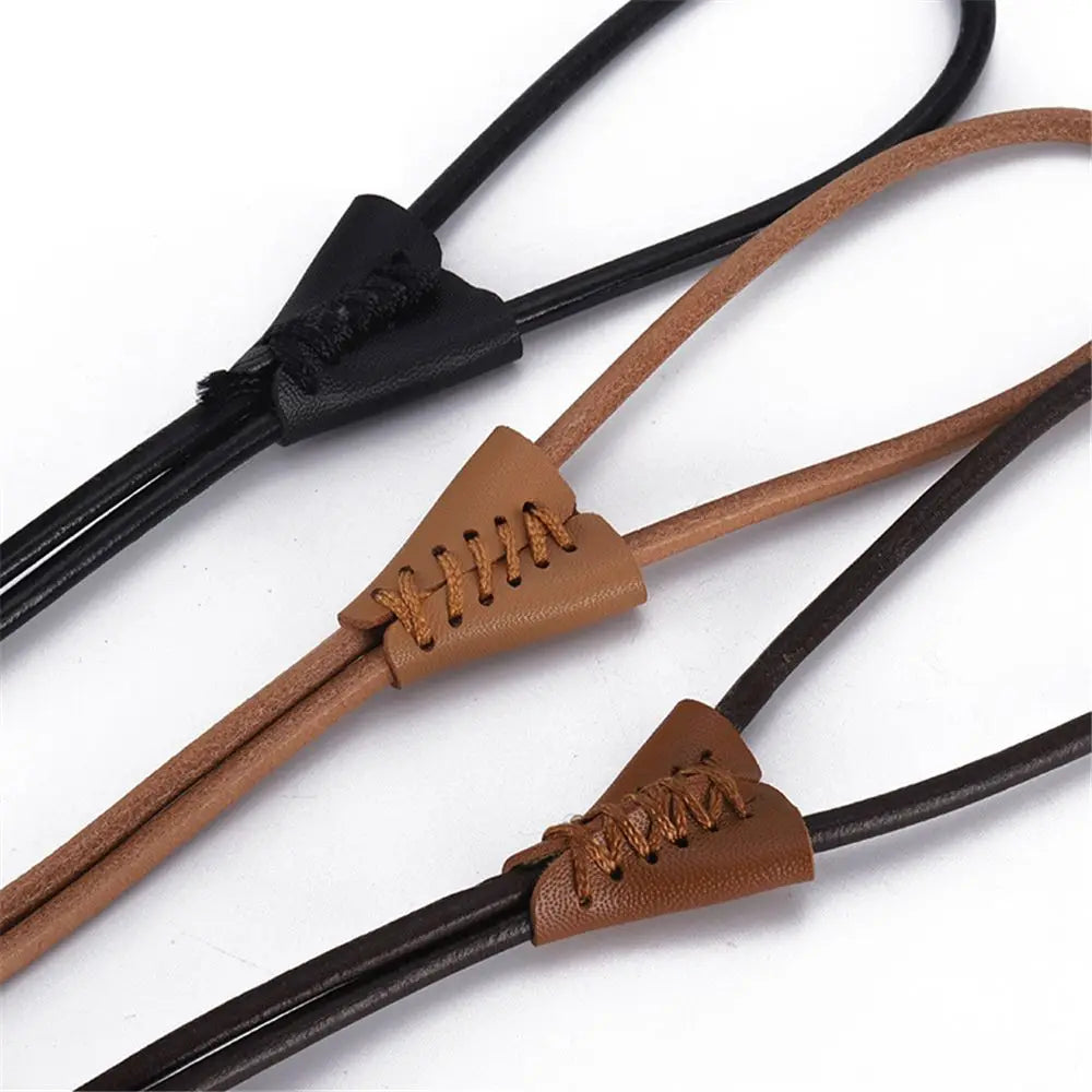 Adjustable Eyewear Rope Leather String Holder Sunglasses Chain Eyeglass Lanyard Anti Lost Glasses Strap Sports Accessories