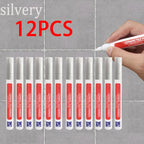 3PCS Tile Marker Tile Grout Repair Tile Grout RepairTiles Marker Joint Feeding Pen Tiles Paint Pen Erasable Whiteboard Marker