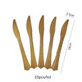 10/16PCS Rose gold disposable tableware table knife fork spoon cutlery birthday party decorations wedding gender reveal supplies