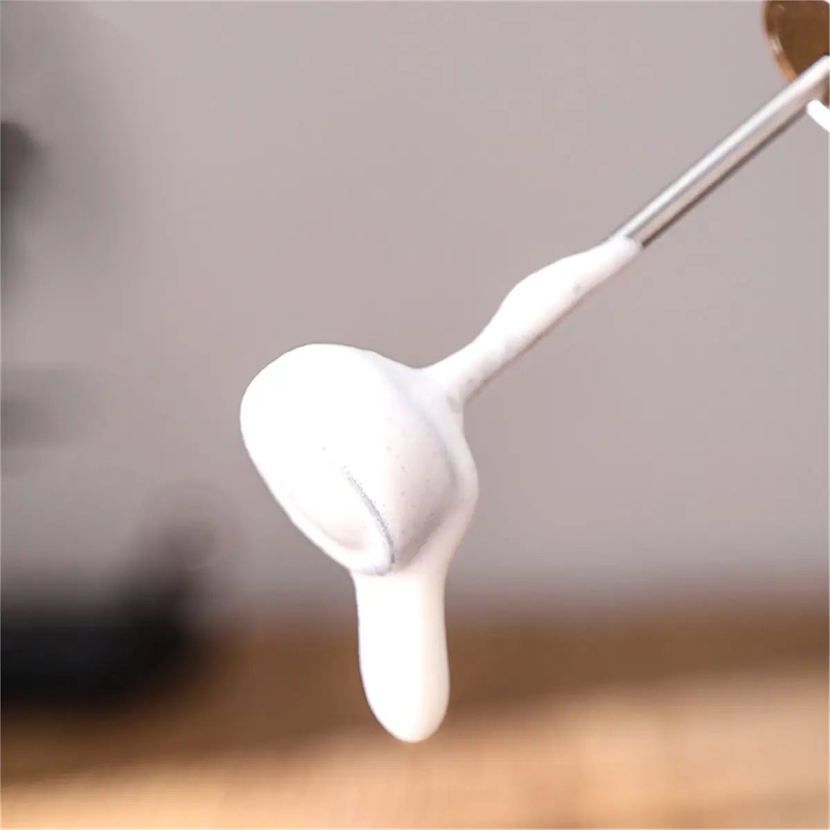 A01F-Electric Handle Coffee Frother USB Rechargeable Speeds Foam Maker Milk Mixer Blender Cooking Tools