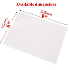 50pcs 15cmx 22cm Clear Adhesive Top Loading Packing List Clear Shipping Pouches,Mailing/Shipping Label Envelopes