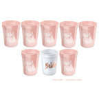 Multi set Bachelorette Party Team Bride Plastic Drinking Cups Bridal Shower Gift Bride to be Hen Party Supplies Wedding Decor