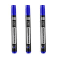 3/6Pcs/Set Permanent Marker Pen Fine Point Waterproof Ink Thin Nib Crude Nib Black Blue Red Ink 1.5mm Fine Color Marker Pens