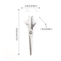 Acrylic Scissors Transparent Handle Gold Silver Colored Sharp Stainless Steel Kitchen,Office Stationery,Paper Cut Pruning Sewing