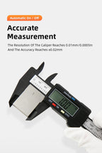 Plastic Caliper Pachometer Digital Caliper Electronic Ruler Vernier Digital Caliber Measuring Tool Digital Calibrator Micrometer