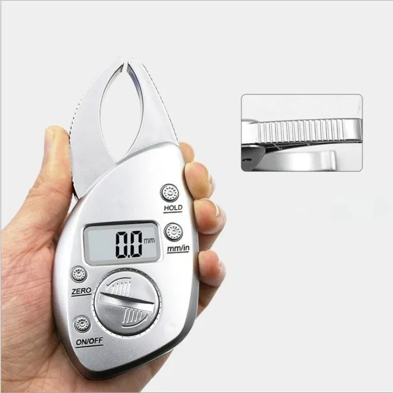 Digital Body Fat Caliper - Skinfold Measurement Tool for Accurate Body Fat Testing