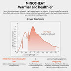 MINCO HEAT 240w/m2 New Graphene PTC Heating Film Infrared AC200~240V about 60C Warm Floor Heating Mat