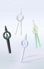 Press Student Compass Geometry Set Precision Digital Display Compass for Students Circle Drawing Gauge Tool Exam School Supplies