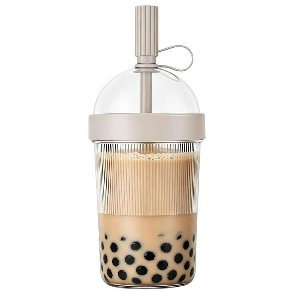 Reusable Coffee Cups with Lids 17oz Tumbler with Straw Tea Mug with Straw for Women Men Travelers Students Home Office Gym