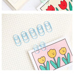 TUTU 50pcs /bag mini heart gold rose gold Color Clip Bookmark binder clip Office Accessories paper Clips Patchwork Clip H0481