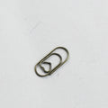 10pcs Mini Metal Paperclip Bookmark Binder Marking Paper Clips School Office Accessories