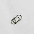 10pcs Mini Metal Paperclip Bookmark Binder Marking Paper Clips School Office Accessories