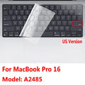 For MacBook Pro 14 16 inch M1 Max 2021 A2442 A2485 New Soft Ultra Thin Keyboard Cover Dustproof TPU Protector Film Laptop Skin
