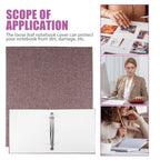 A5 3 Ring Binder Cover Refillable Loose Leaf Notebook Cover for Students Planners Journal Sketchbook Study Notes Organizer