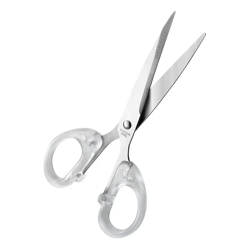 Student Office Paper-cut Scissors Stainless Steel Household Handmade Scissors Sharp and Small Sewing Scissors Household Tools