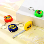 1M/1.5M Measure Ruler Retractable Centimeter Inch Roll Tape Mini Keychain Tape Measure Tailor Portable Sewing Measuring Tool