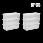 1pc Translucent PencCase Large Capacity Lightweight Convenient for School Supplies Storage Pen Box Organizer Box