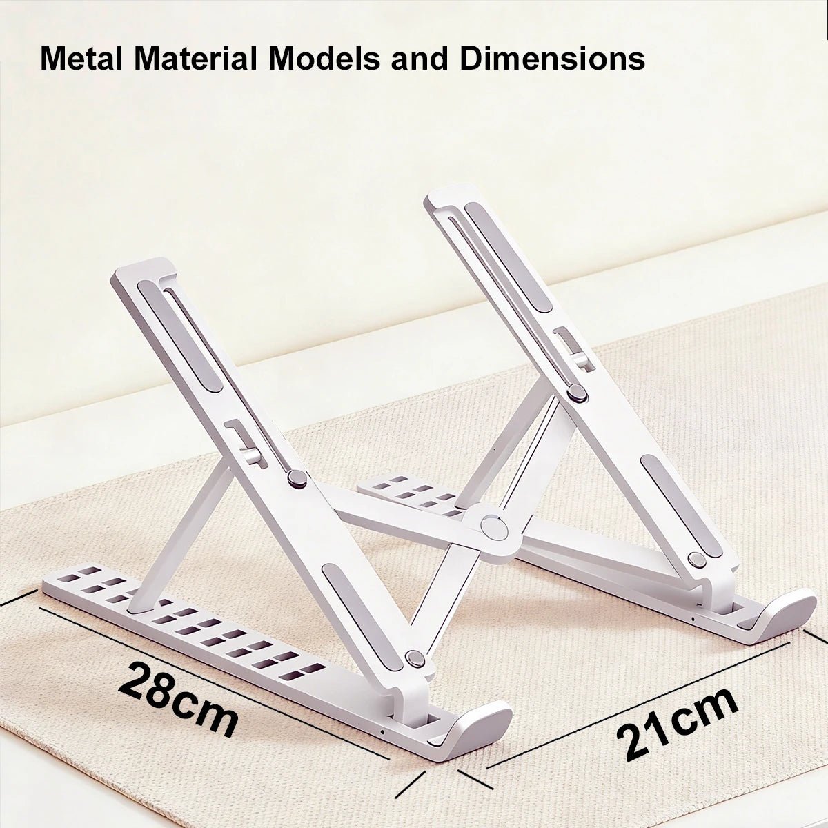 DITONG Fold Laptop Stand For Macbook Adjustable Computer Pc Tablet Stand Notebook Tablelaptop Holder Heat Dissipation
