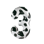 Cow Party Themed Disposable Tableware Set Paper Plates and Cow Napkins for Kids Cow Themed Birthday Party Decorations