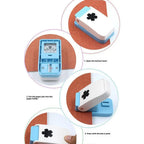 Puzzle Maker Embossing Machine DIY Handmade Embosser Crafts and Scrapbooking Tool Paper Punch DIY Gift Card Punches