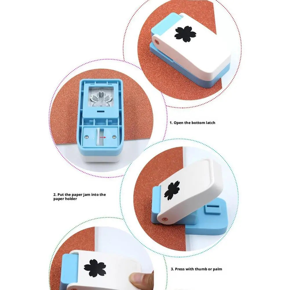 Puzzle Maker Embossing Machine DIY Handmade Embosser Crafts and Scrapbooking Tool Paper Punch DIY Gift Card Punches