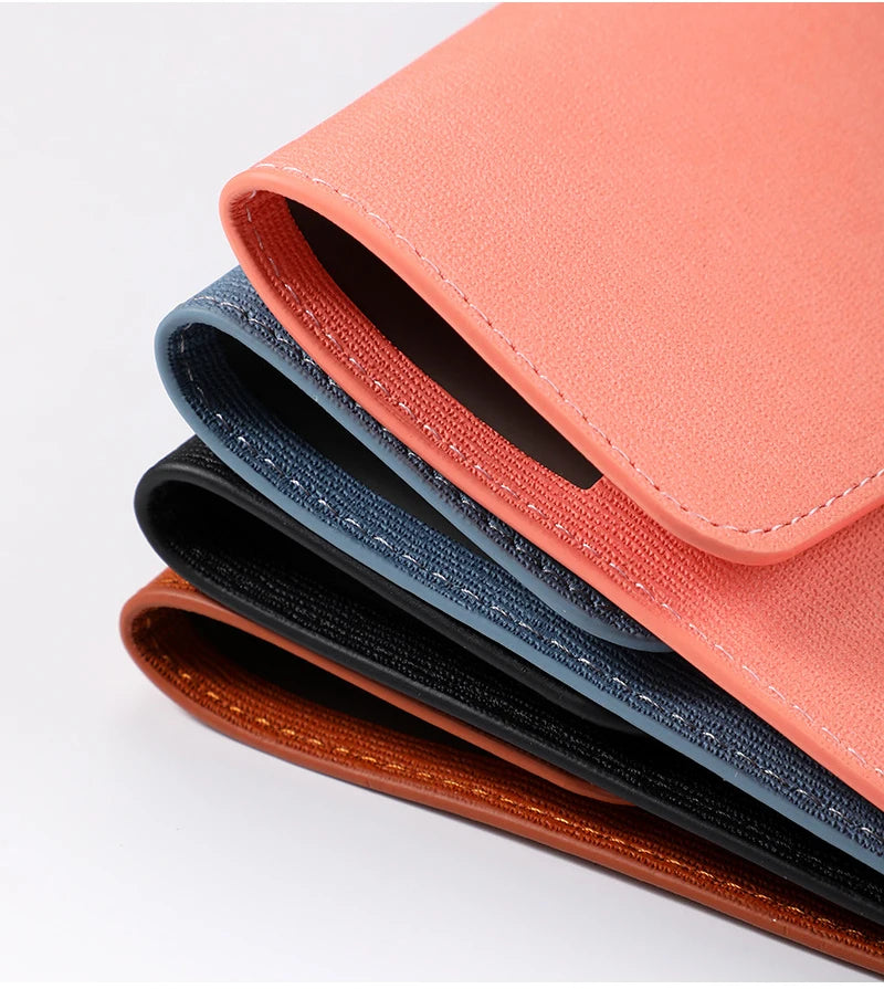 Faux Leather Document Bag, Business Information Bag, A4 Folder, School and Office Supplies, Storage Bag