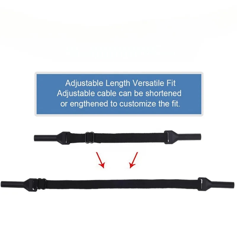 Adjustable Elastic Strap For Sports Glasses, Anti-Slip Band For Glasses, Safe Grip For Basketball, Running, Outdoor Activities