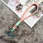 Cellphone Strap Candy Color Rope for Cards Metal Keyring Wrist Lanyard Keychain Portable Cellular Pendant Premium Hand Strap