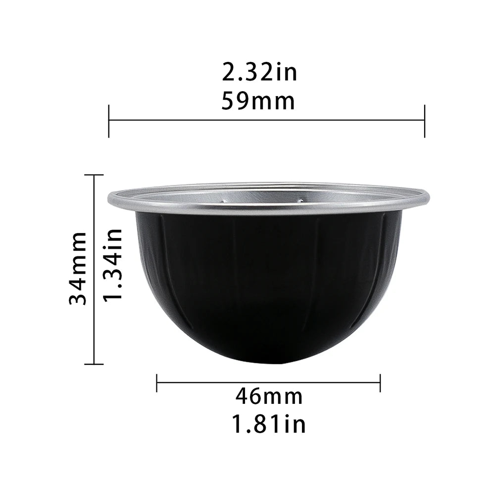 Reusable Aluminum Coffee Capsules Compatible with Nespresso Vertuo Machine - Durable Coffee Pod Shells for Espresso Lovers