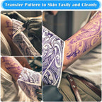 200-5PCS Tattoo Transfer Paper A4 Size Carbon Thermal Stencil Papers Tattoo Tracing Copier Paper for Printer Tattoo Accessories