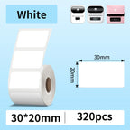 Phomemo M110 Label Makers Barcode Label Printer Bluetooth Portable Thermal Printer for Small Business Address Logo Clothing