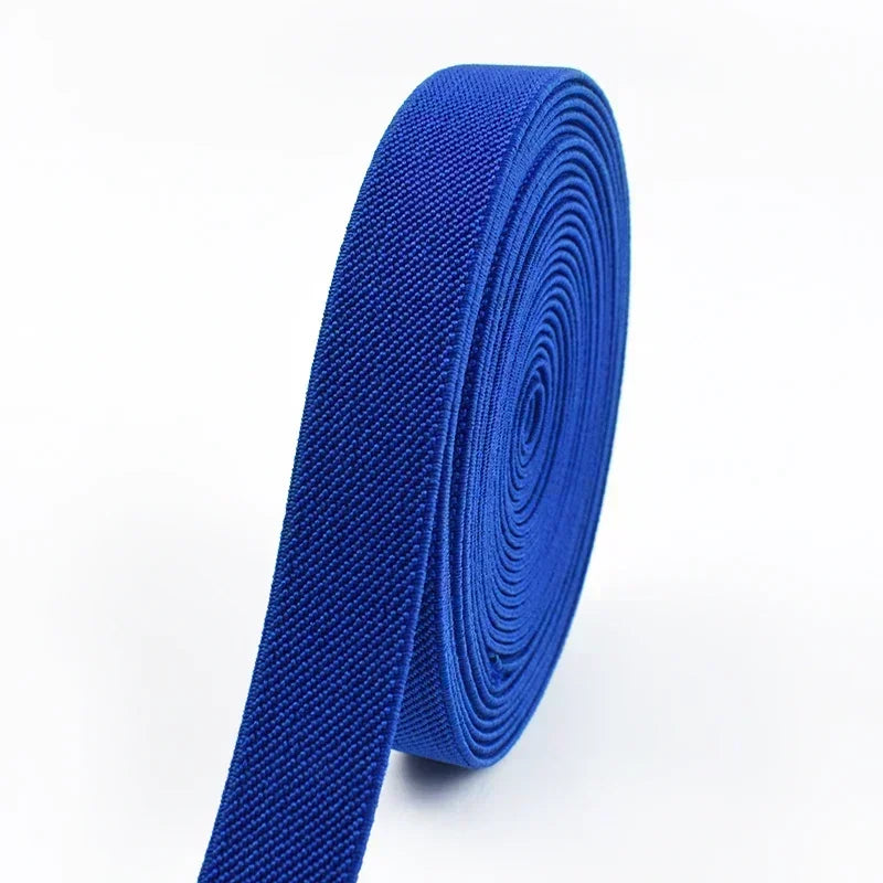 3/5M Meetee 20-50mm Elastic Bands for Trouser Waist Rubber Band Stretch Webbing Tape Belt DIY Underwear Clothes Sewing Accessory