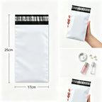 50Pcs White Courier Mailer Bags Packaging Poly Package Plastic Self-Adhesive Mailing Express Bag Envelope Postal Pouch Mailing