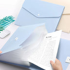 1PCS Expanding File Folder Organizer with 13 Pockets, Waterproof Accordion Document Holder for Office Paperwork, Bills