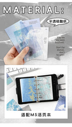 10pcs/lot Memo Pads Material Paper  slow start to the season Collection Journal Scrapbooking paper  Background Decoration Paper